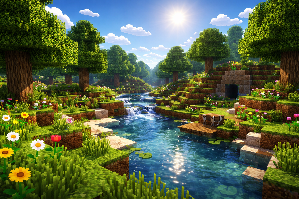 Play Minecraft with me!